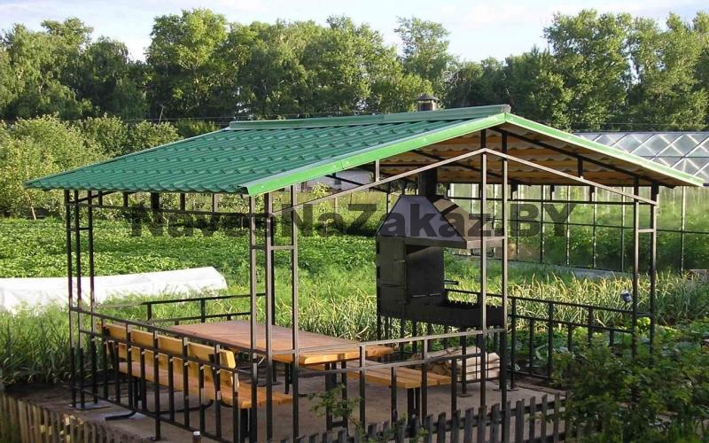 Навес для мангала 4 на 4 м в Гомеле и области Навес для мангала 4 на 4 м
