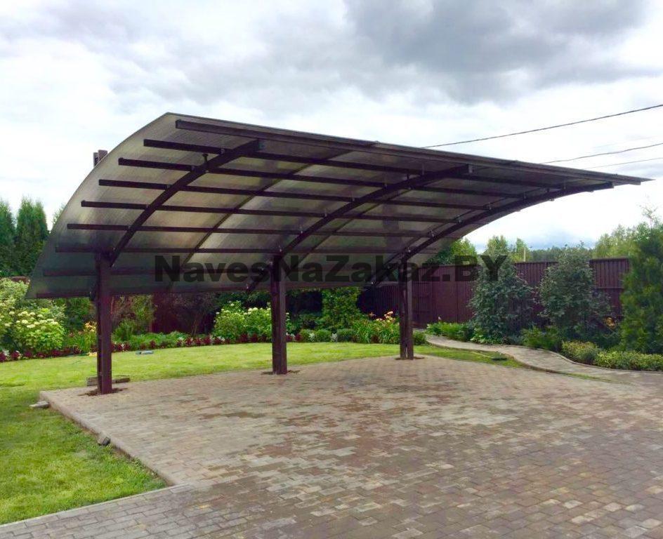 Навес консольный сварной 6 на 6,3 в Гомеле и области Навес консольный сварной 6 на 6,3