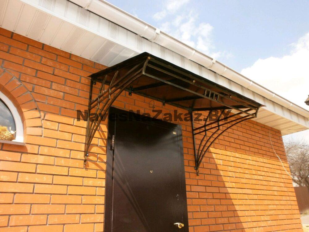 Навес над входной дверью 2,5 на 1,2 в Гомеле и области Навес над входной дверью 2,5 на 1,2